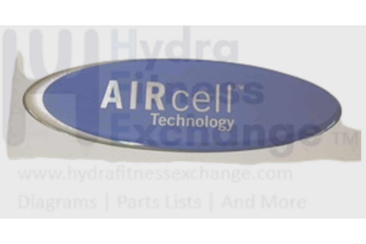 Horizon Fitness TM119 CST3 Treadmill Air Cell Technology Decal