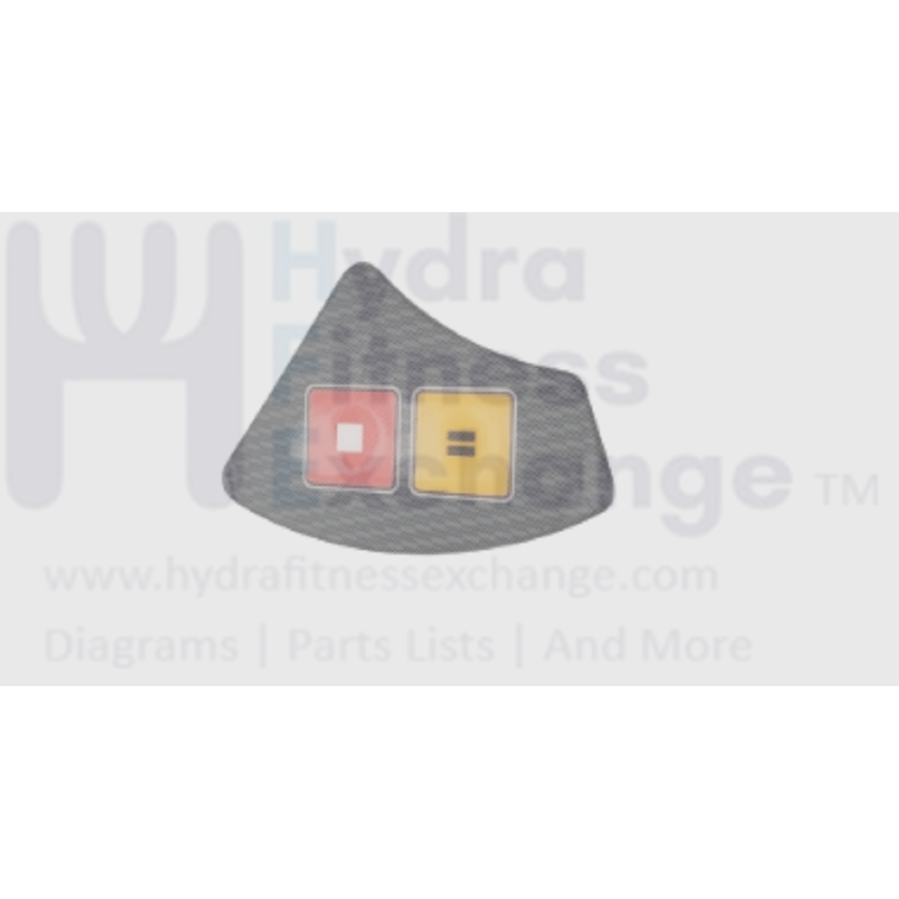 Matrix Retail Stepper Step Left Quick Key Overlay 1000430734 ...