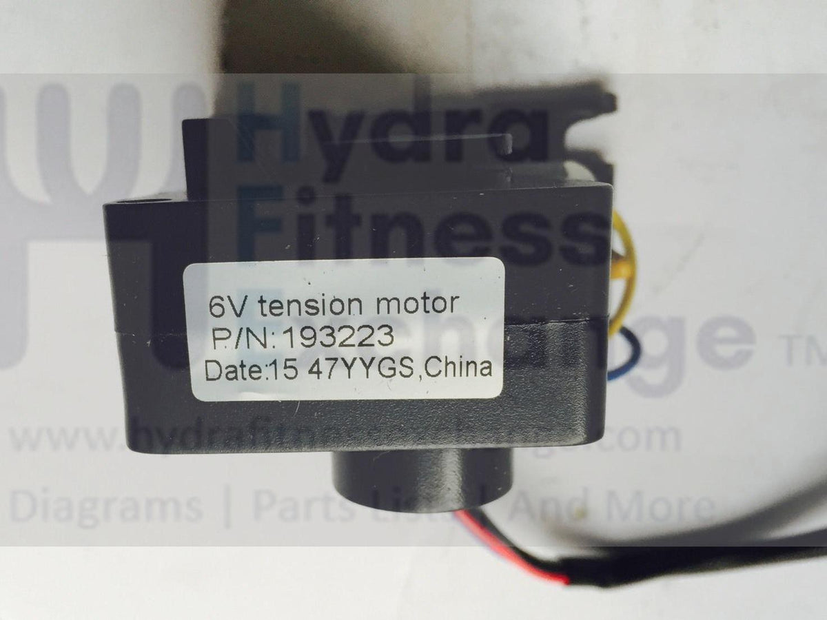 Nordictrack Asr 630 Elliptical Resistance Motor Model Number NTEL005070 Part Number 241949