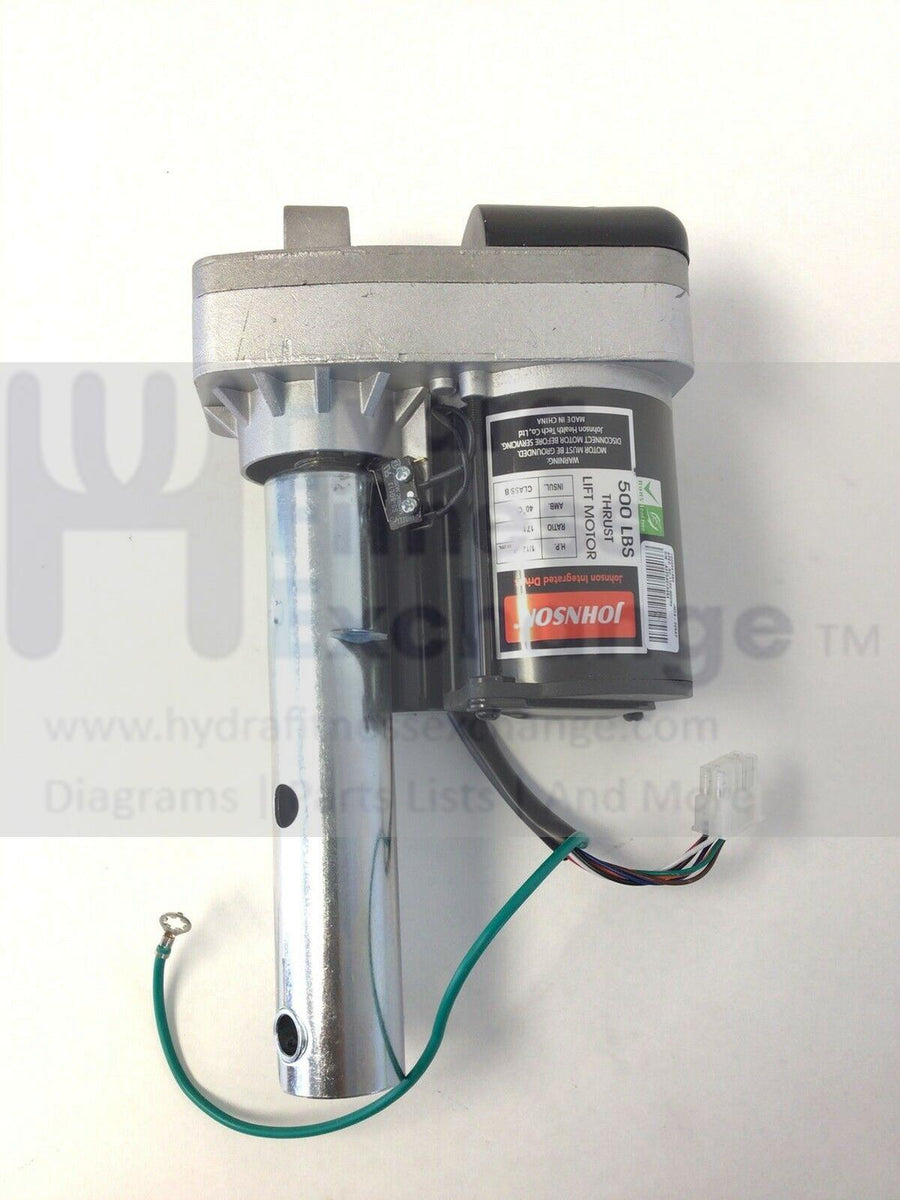 t.t10ページ Horizon Fitness T101-07 Treadmill Incline Lift Elevation Motor