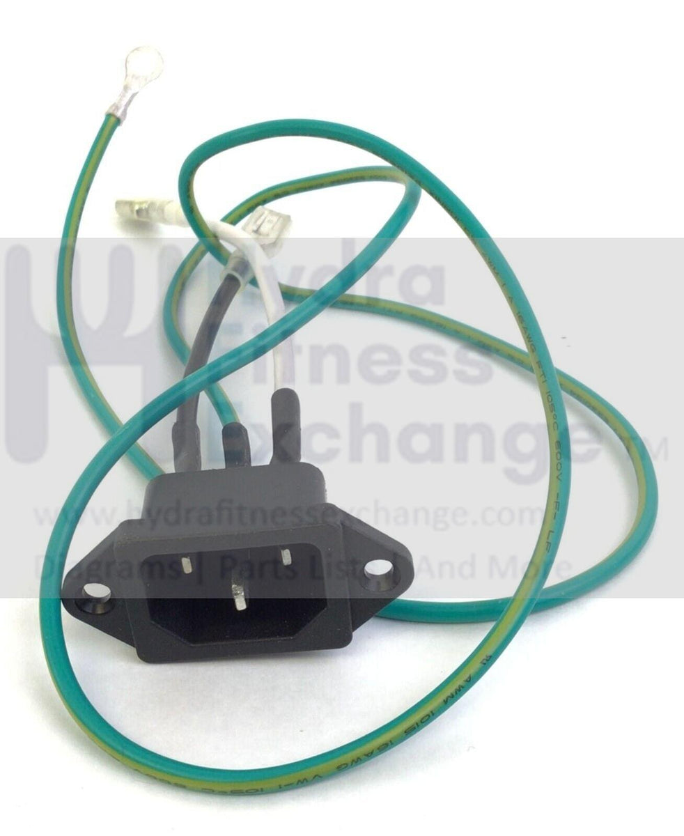 yunページ Horizon Fitness T202-4 Treadmill Power Entry Socket Input Module