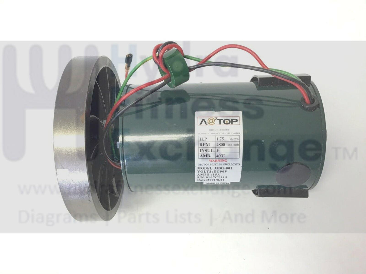 Horizon Fitness Treadmill DC Drive Motor Assembly 016507-Z