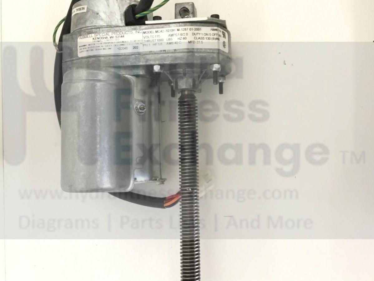 Landice L7 L8 L9 Treadmill Incline Lift Motor & Potentiometer MC42 Landice L7 L8 L9 Treadmill Incline Lift Motor & Potentiometer MC42