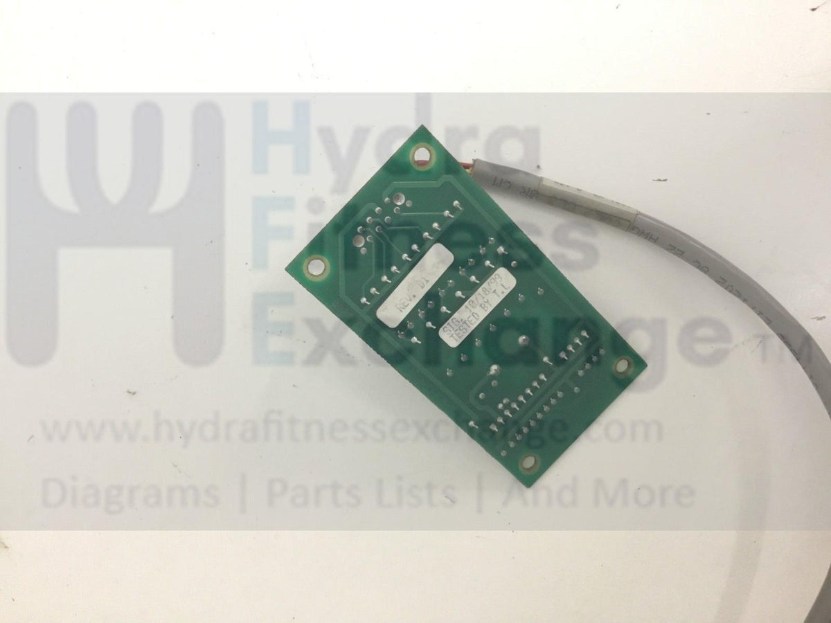 Life Fitness 93T 93Ti Treadmill Frame Tag Circuit Board w/ Wire