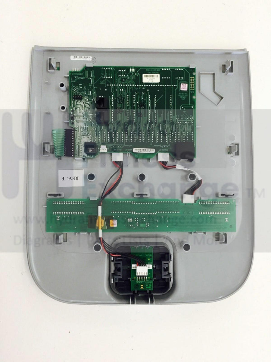 Precor C966i Treadmill Display Console Panel Overlay + Electronic