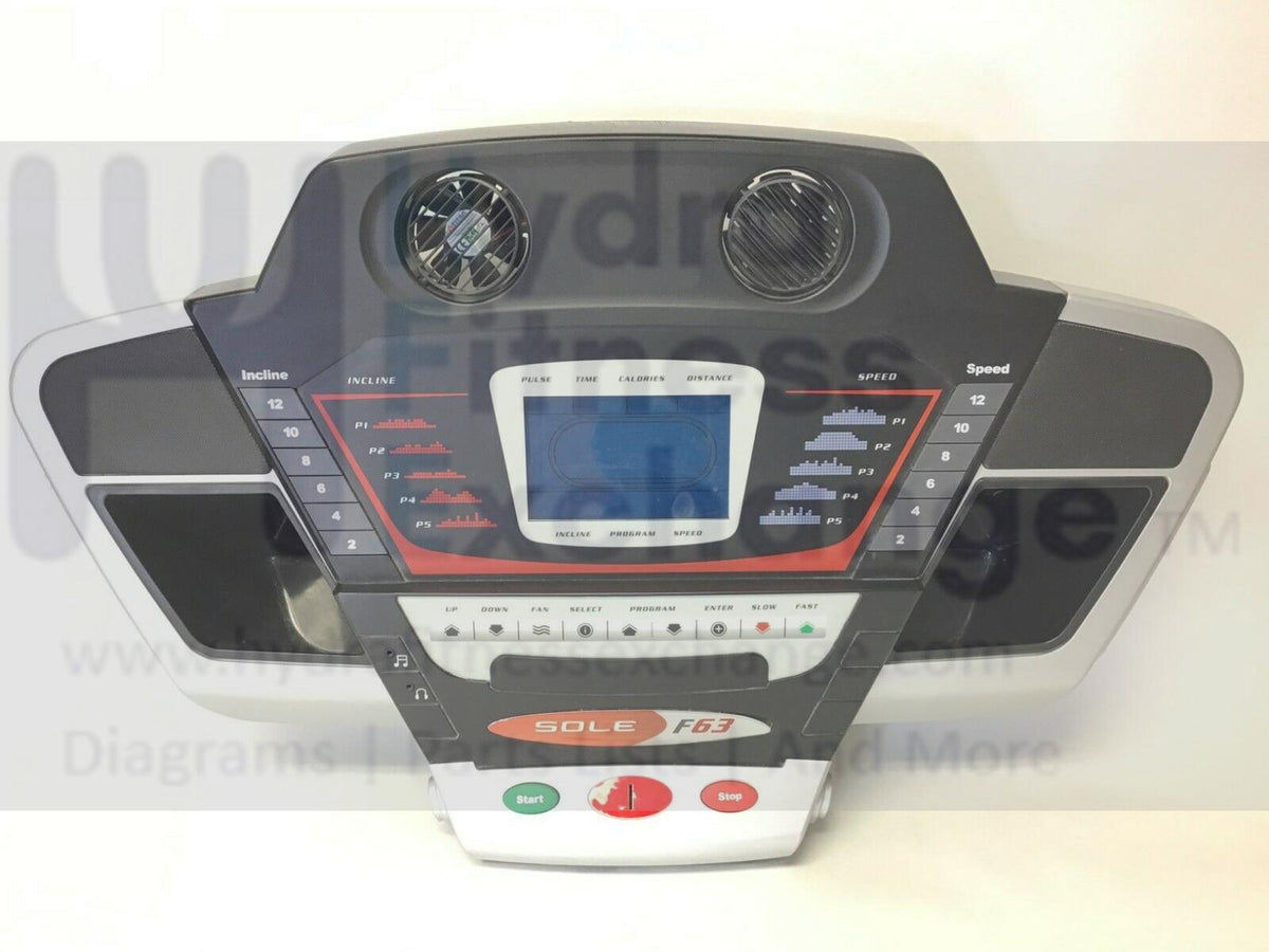 Sole Fitness WF63 F63 Treadmill Display Console Panel CRZ4A766A-20