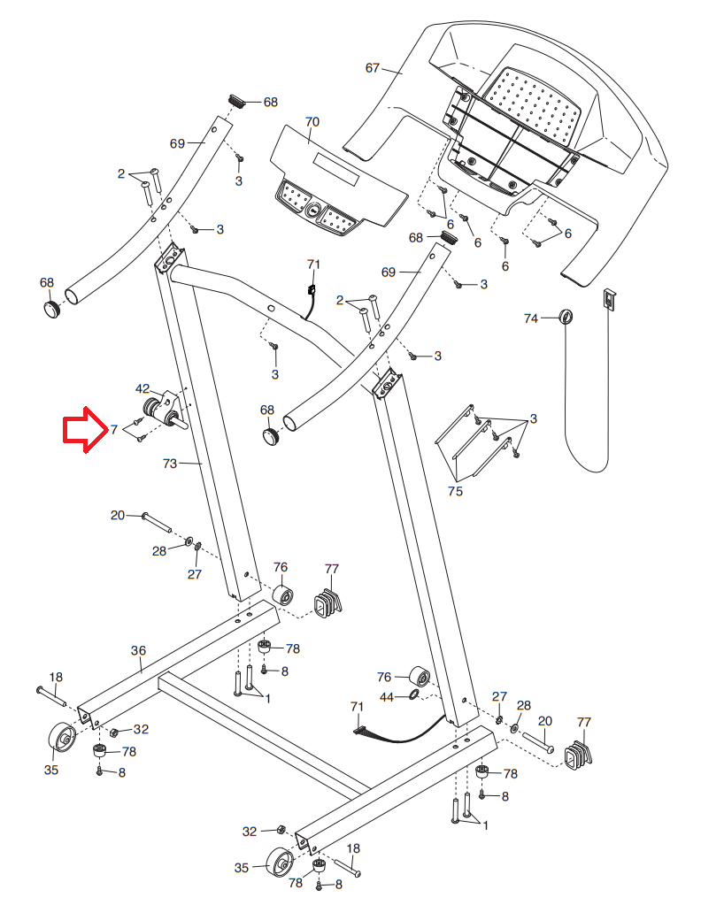 Weslo compact online sl