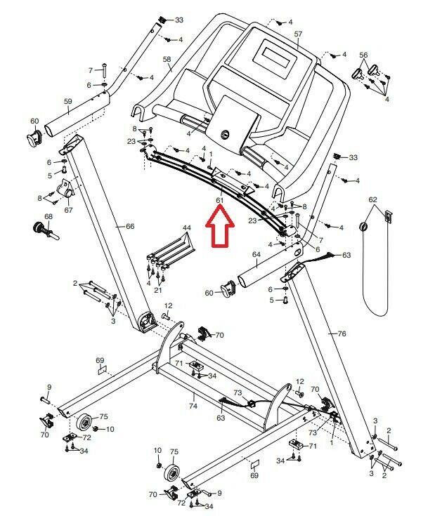 Trainer 420 online treadmill