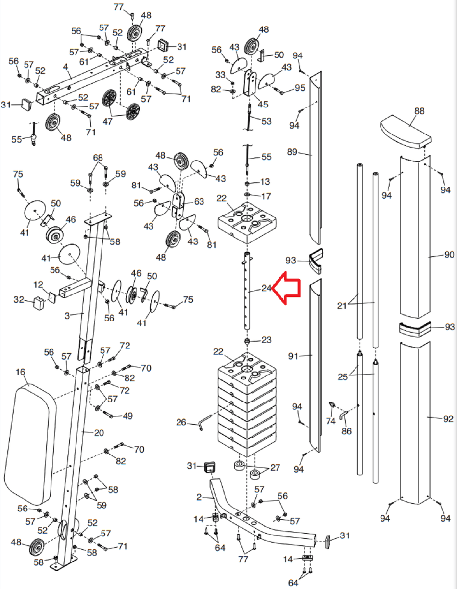 Xrs 2025 50 weights