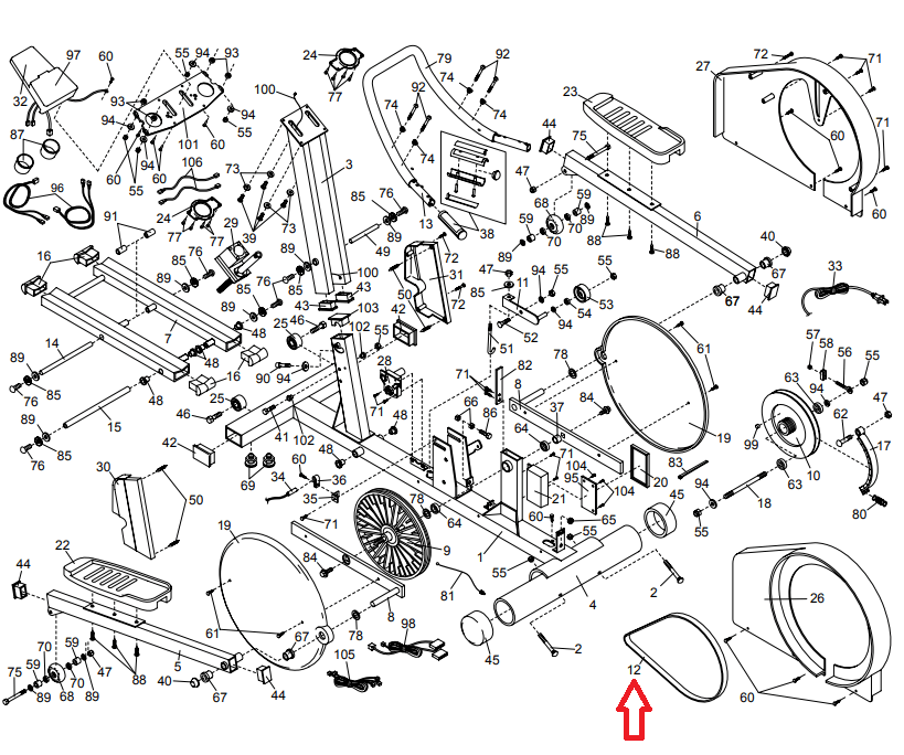 Proform 940s online parts