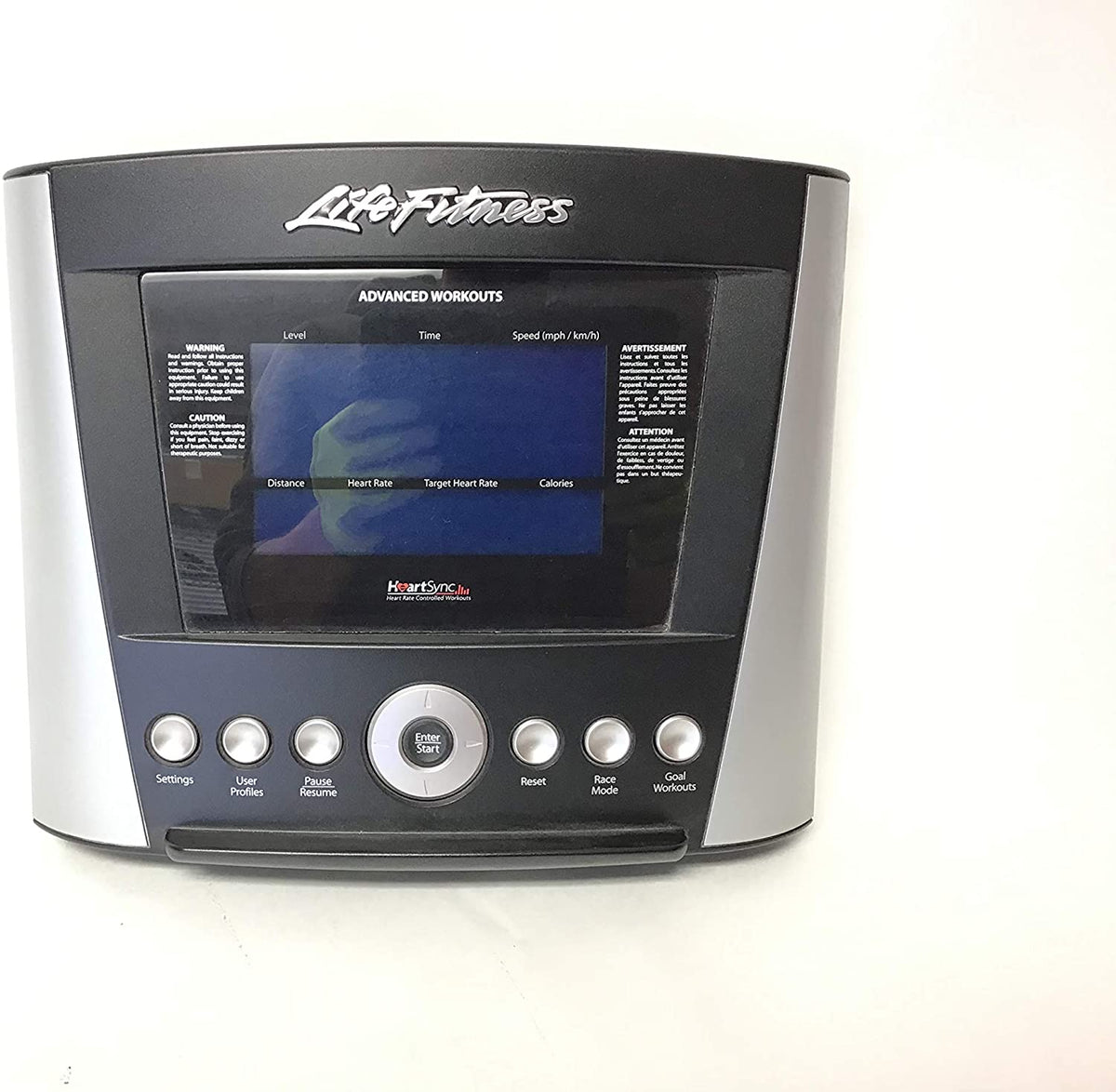 Life Fitness Advanced Elliptical & Bike Console Part# ADV-000X