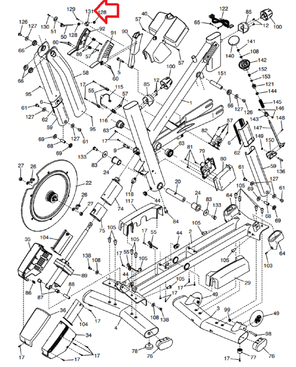 nordictrack s22i handlebar adjustment