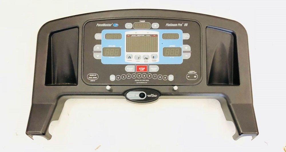 PaceMaster Platiumn Pro VR BLack Residential Treadmill Display Console T174010