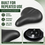 Schwinn Indoor Cycles Narrow Saddle Seat 3 Bolts Base L 273mm x W 250mm 1000514147 Formerly 004-1422