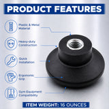 Black Pull Knob For Weight Stack Pin | Commercial & Home Gym Strength System