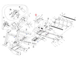 Horizon Fitness TM643 Treadmill Upper Motor Cover Sticker 1000203311