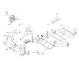 Horizon Fitness TM685 Treadmill Display Console Base Casing Set Semi Assembly 1000309192