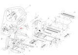 Horizon Fitness TM644 Treadmill Right Console Mast Set Semi Assembly 1000114478