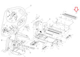 Horizon Fitness T203 Treadmill Right Siderail Set Semi-Assembly 1000114495