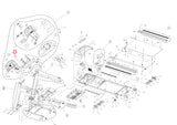 Horizon Fitness TM644 Treadmill Console Base Set Semi Assembly 1000114490