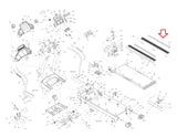 Horizon Fitness TM264 Treadmill Right Foot Rail Set 067183-ZR