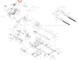 Horizon Fitness T53 Treadmill Faceplate Only 001314-DA