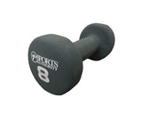 Sports Authority 8 lb Gray Neoprene-Coated Dumbbell Freeweights & Accessories
