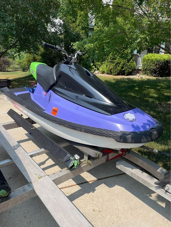 1994 Working Yamaha Wave Blaster 2 WB701 Jet Ski w Triton PWC Trailer 2 Place-hydrafitnessparts