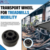 Horizon Merit Tempo Fitness Triumph Treadmill Transport Wheel 000006-AC