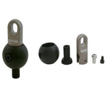 Strength System Cable Stopper "Ball" Assembly 35x40mm Fit 4mm Gym Cable Replacement