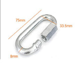 Quick Link Size 8mmT - 75 x 33.5 Strength System