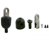 Cable Stopper Assembly 41x42mm Fit 5mm Gym Cable "Ball" Replacement Strength Training