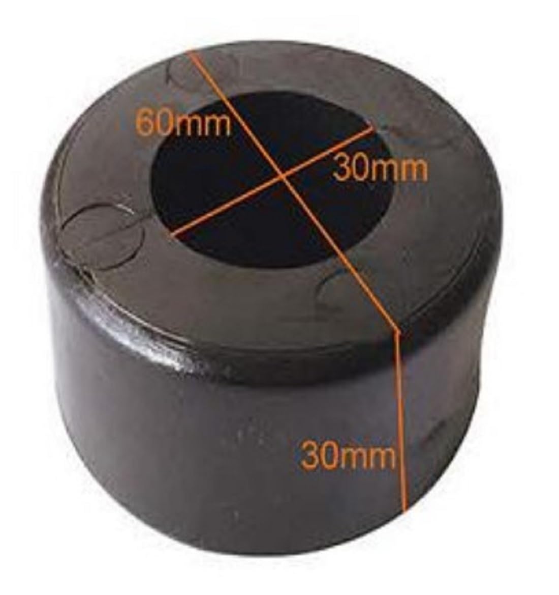 Weight Stack - Guide Rod Rubber Bumper OD 60mm & H 30mm & ID of Hole 3 ...