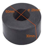 Weight Stack - Guide Rod Round Rubber Bumper OD 60mm & H 30mm & ID of Hole 26mm Strength System Cable Gym