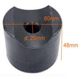 Weight Stack Rubber Bumper OD 60mm & H 48mm & ID of Hole 25mm Strength System