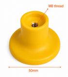 High Visibility Weight Stack or Bike Pop Handle Roung knob Size Ø50mm (1.97") × M8 Thread | Strength & Cardio Applications