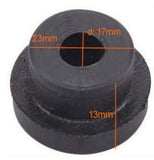Weight Stack Rubber Bumper Strength System OD 23mm H 13mm ID Hole 17mm