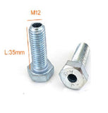 Metric Threaded Through Hole Hex Head Bolts M12 M14 M16 – Heavy Duty Steel Fasteners for Cable Gym
