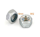 Hydra Fitness Exchange Steel Rope Hardware Large Nylock Lock Hex Nut For Cable Gym