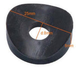Weight Stack Rubber Bumper OD 25mm & H 8mm & ID of Hole 8mm Strength System