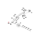 Horizon Fitness Elliptical Outer Pedal Arm End Cap 1000100846