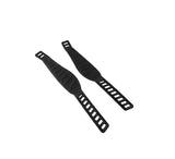 PVC Pedal Strap Pair 320 x 53mm Replacement Foot Straps for Exercise Bike & Elliptical 2 Slot Anchor Indoor Cycle Pedal Straps Heavy Duty Fitness Equipment Pedal Straps