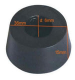 Weight Stack Rubber Bumper OD 36mm & H 15mm & ID of Hole 6mm Strength System
