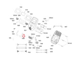 Horizon Fitness Elliptical Right Membrane Keypad 162 x 95 1000375784
