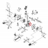 Horizon Fitness Elliptical Brake Cable Assembly 1000109370