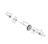 Matrix Fitness Stepper Step Timing Right Pully Set 1000405685
