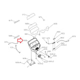 Horizon Fitness TM726 TM492 Treadmill Display Console Upper Cover 1000402575