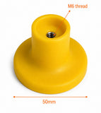 High Visibility Weight Stack or Bike Pop Handle Roung knob Size Ø50mm (1.97") × M6 | Strength & Cardio Applications