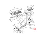 Matrix Fitness Strength System 7" Foot Rubber 1000308452