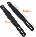Proform Stationary Bike Left & Right Pedal Strap Pair L 250mm x W 30mm 180951